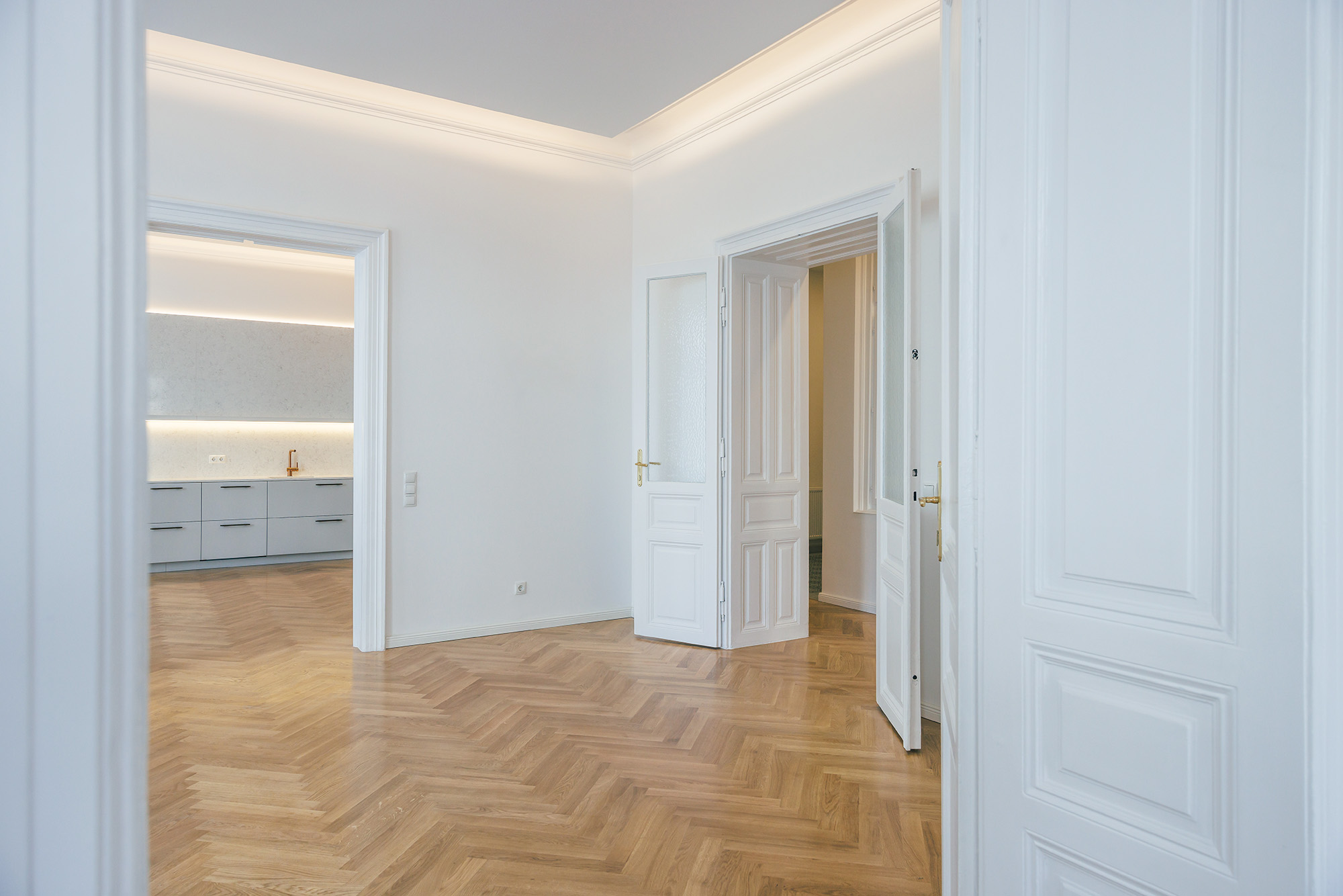 Altbau Interiér